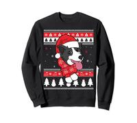 Noël Border Collie Chien Sweatshirt