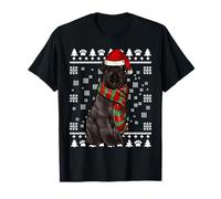 Noel Bouvier Des Flandres Ugly Christmas T-Shirt