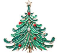 Noël Broche Vêtements Assortis Étincelant Arbre De Noël Broche Broche Parti Bijoux Vêtements Accessoires