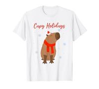 Noël Capybara Capy Holidays T-Shirt