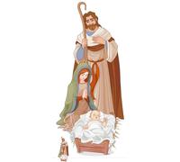 Noël Carton Crèche