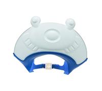 Noël Casquette de Bain Shampooing Protection Oreilles Yeux Bleu Plastique | Lavage Cheveux Garçon Fille, Usage Quotidien, Anti-eau, Nettoyage Facile, Parents de Tout-petits, Usage Doux