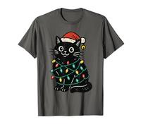 Noël Cat de Noël Santa T-Shirt