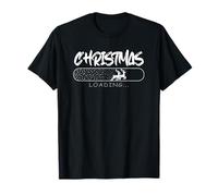 Noël Chargement Chute de Neige Forêt enneigée Célébration d'hiver T-Shirt
