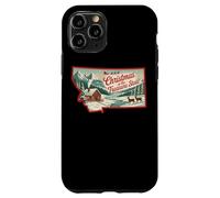 Noël dans Le Treasure State Montana Coque pour iPhone 11 Pro