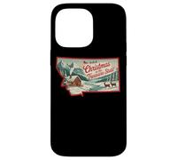 Noël dans Le Treasure State Montana Coque pour iPhone 14 Pro Max