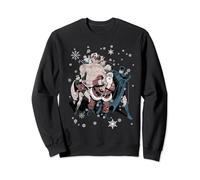 Noël DC Originals Christmas Batman And Robin Santa Claus Sweatshirt