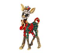 Noël Décoration Cadeau Corsage Uniques Broche De Noël Et Broche Roman accessoire sac créatif (H, One Size)