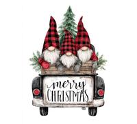 Noël Diamond Painting Adulte Le vieil homme, Diamond Painting Noël Enfant DéButant Canevas Kits, Rond Full Drill Peinture Diamant Activité Manuelle Adulte, Hiver Maison Murale DéCoration 40x50cm u-202