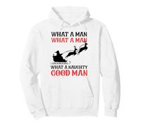 Noël drôle, Quel Homme Bon et méchant, père Noël, Hommes et Femmes Sweat à Capuche