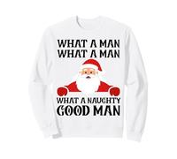 Noël drôle, Quel Homme Bon et méchant, père Noël, Hommes et Femmes Sweatshirt