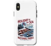 Noël du Parc National de l'Acadie Coque pour iPhone X/XS
