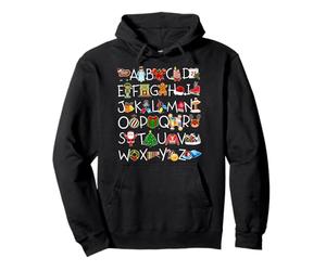 Noël du Professeur d'alphabet ABC Sweat à Capuche