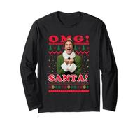 Noël Elf OMG Santa Manche Longue