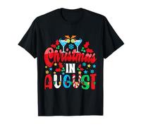 Noël en août Bonjour Vacances d'été à la Plage T-Shirt