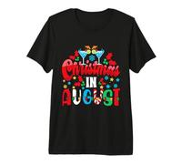 Noël en août Bonjour Vacances d'été à la Plage T-Shirt Haut de Gamme