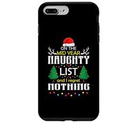 Noël en juillet, liste coquine de mi-année, je ne regrette rien Coque pour iPhone 7 Plus/8 Plus