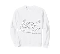 Noël en Juillet Mon Autre traîneau est Un Yacht Sweatshirt