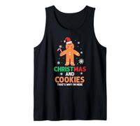 Noël Et Biscuits Voilà Pourquoi Je suis Là Humour Débardeur