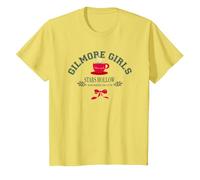 Noël Gilmore Girls Stars Hollow T-Shirt, Enfant, Citron, 4 Ans