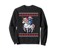 Noël Gorille Licorne Lunettes De Soleil Gorilles Sweatshirt