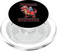 Noël Gorille T-Rex Dinosaure Tyrannosaure Rex Gorilles PopSockets PopGrip pour MagSafe
