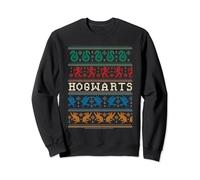 Noël Harry Potter Christmas Fair Isle Houses Sweatshirt