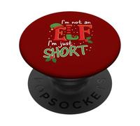 Noël - Je ne suis Pas Un Elfe, Je suis Juste Petit PopSockets PopGrip Adhésif