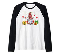 Noël Joyeux GNOME Enchanté avec Cadeaux Manche Raglan
