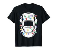 Noël Lumières Masque De Soudage Soudeur MIG Métal T-Shirt