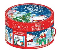 Noel magique: Livre + Puzzle géant
