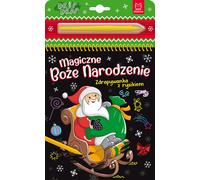 Noël magique. Papier à gratter avec un stylet - Bogusław Michalec (Weihnachtsangebot auf Polnisch)