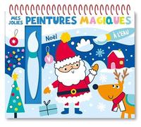 Noël - Mes jolies peintures magiques - Atelier Cloro - 1 2 3 Soleil - broché - Document jeunesse