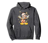 Noël Mickey Mouse Merry Christmas Gold Sweat à Capuche