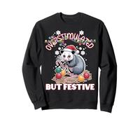 Noël Moche surstimulé mais Festif Sweatshirt