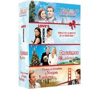 Noël N° 2 : Christmas Wedding + Mrs Miracle + Love's Kitchen + Coup De Foudre À Napa Valley - Pack
