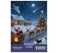Noël Parade 1000 Pièces Adultes De Puzzle Adultes De Puzzle Fairy Tale Style Classiques Cadeau Enfants Cadeaux Impossible 38x26cm/1000pcs