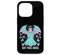 Noël Pastel Goth Effrayant Kawaii Mignon Chauve-Souris Coque pour iPhone 13 Pro