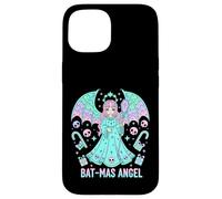 Noël Pastel Goth Effrayant Kawaii Mignon Chauve-Souris Coque pour iPhone 15