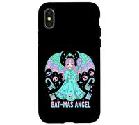Noël Pastel Goth Effrayant Kawaii Mignon Chauve-Souris Coque pour iPhone X/XS