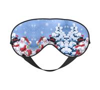 Noël Père Noël bonhomme de neige sommeil yeux Mas mise à jour design mise à jour blocage de la lumière yeux yeux aveugle yeux yeux blinder hommes femmes quart de travail cadeaux
