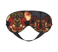 Noël Père Noël Sleep Eye Mas Design mis à jour Blocage de la lumière Nuit Eye Blinder Hommes Femmes Shift Cadeaux de voyage
