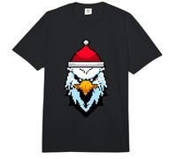 Noël pixelisé en Forme d'aigle - Funny Eagle Xmas Comfort Colors Adult Heavyweight T-Shirt