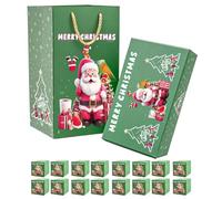 Noël Pliant - De Noël En Papier Rebondissant En Espèces | Boîtes De Présence De Vacances Avec Un Invisible | Jouet De Cash Festif | Excellente Idée De Cadeau Saison Pour Une Main