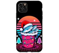 Noël Poisson Seau Pêche Pêcheur Coque pour iPhone 11 Pro Max
