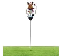 Noël pour l'extérieur | LED Éclairage Environnemental Imperméable Jardin,Décorations De Noël Extérieur - Poteaux De Jardin Imperméables Pour Cour Porche Parcours Vacances