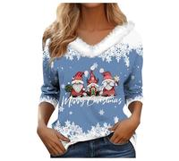 Noel Rigolo,Tee-Shirts Polyvalents Hiver en Polaire Douce avec imprimé Festif et Coupe Confort pour activités Quotidiennes idéal Les Moments cocooning fêtes