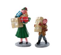 Lemax – Christmas Rush – Lot de 2
