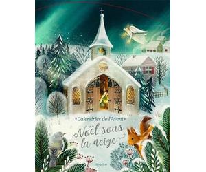 Noël sous la neige. Calendrier de l’Avent - Rebecca Romeo - Mame - broché - Calendrier