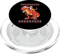 Noël Tigre T-Rex Dinosaure Tyrannosaure Rex Tigres PopSockets PopGrip pour MagSafe